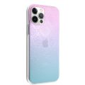 Σκληρή Θήκη Guess 3D Raised Cover για Apple iPhone 12 Pro Max - Ροζ/Μπλε