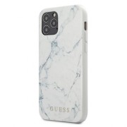 Σκληρή Θήκη Guess Marble για Apple iPhone 12 Pro Max - White