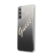 Σκληρή Θήκη Guess PC/TPU Vintage Cover για Samsung Galaxy S21 Plus - Black