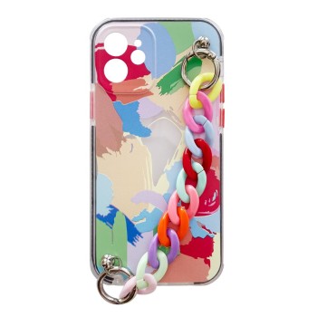Θήκη Σιλικόνης Color Chain Case για Apple iPhone 11 Pro - Multicolour