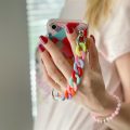 Θήκη Σιλικόνης Color Chain Case για Apple iPhone XS / iPhone X - Multicolour