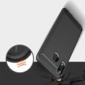  Θήκη Σιλικόνης Hurtel Brushed Carbon για Samsung Galaxy A30 - Blue