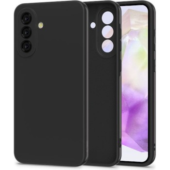 Θήκη Σιλικόνης Tech-Protect Back Cover για Samsung Galaxy A36 - Black