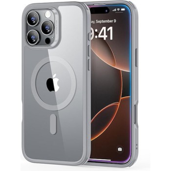 Θήκη Σιλικόνης ESR Classic Hybrid Halolock Back Cover iPhone 16 Pro - Clear Grey