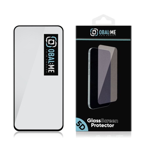 Tempered Glass Full Cover Full Glue 5D 9H  Obal:Me για Samsung Galaxy S24 FE - Black