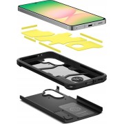 Θήκη Σιλικόνης Spigen Tough Armor Back Cover για Samsung Galaxy A56 - Black