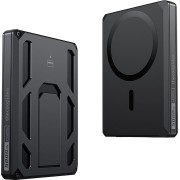 PowerBank Veger X5 MagSafe Wallet Power Bank 5000mAh 15/20W με Θύρα USB-C  - Black 