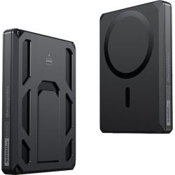 PowerBank Veger X5 MagSafe Wallet Power Bank 5000mAh 15/20W με Θύρα USB-C  - Black 