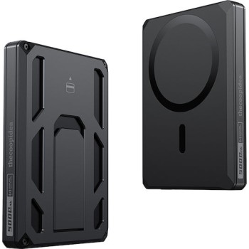 PowerBank Veger X5 MagSafe Wallet Power Bank 5000mAh 15/20W με Θύρα USB-C  - Black 