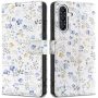 Θήκη Πορτοφόλι Δερματίνης Tech-Protect για Samsung Galaxy A26 5G - Spring Flowers