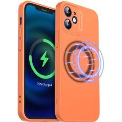 Θήκη Σιλικόνης ESR Cloud Soft για Apple iPhone 12/12Pro  - Orange