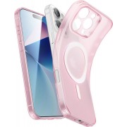 Θήκη Σιλικόνης με MagSafe ESR Zero Halolock για iPhone 16 Pro Max - Frosted Pink