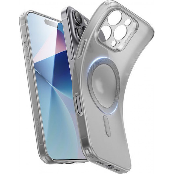 Θήκη Σιλικόνης με MagSafe ESR Zero Halolock Back Cover Σιλικόνης iPhone 16 Pro Max - Frosted Gray