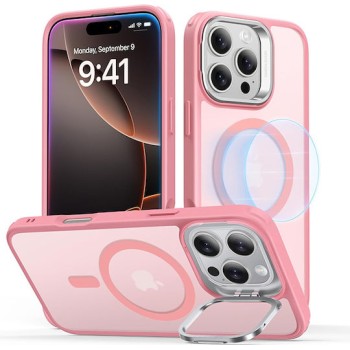 Θήκη Σιλικόνης ESR Classic Hybrid Case (Halolock) για iPhone 16 Pro  - Frosted Pink