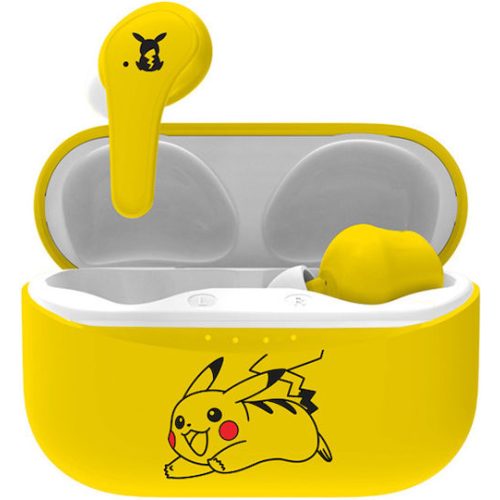 OTL Pokémon Pikachu In-ear Bluetooth Handsfree Ακουστικά με Θήκη Φόρτισης - Yellow