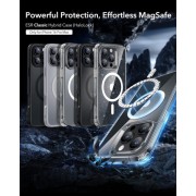 Θήκη Σιλικόνης ESR Classic Hybrid Case (Halolock) για iPhone 16 Pro  - Clear Shimmer