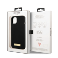 Θήκη Σιλικόνης Guess με MagSafe για Apple iPhone 13 - Black