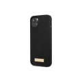 Θήκη Σιλικόνης Guess με MagSafe για Apple iPhone 13 - Black