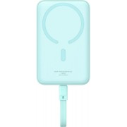 Baseus Magnetic Mini MagSafe Power Bank 10000mAh 30W με Θύρα USB-C Power Delivery - Light Blue