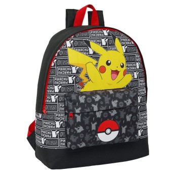 Pokemon Backpack Νηπιαγωγείου - Black