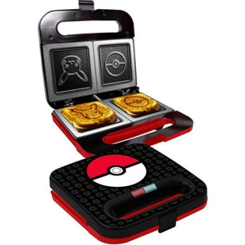 Pokemon: Pokeball & Pikachu Toaster - Black