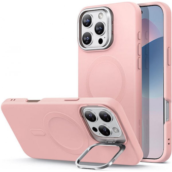 Θήκη Σιλικόνης ESR Cloud με  Μεταλλικό Πλαίσιο Κάμερας για iPhone 16 Pro Max - Pink
