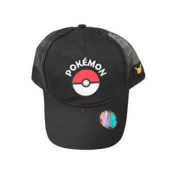 Υφασμάτινο Καπέλο Pokemon - Black