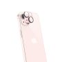 Tempered Glass Πίσω Κάμερας Hoco 3D Metal για Apple iPhone 13/ 13 Mini - Pink