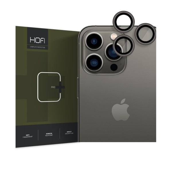  Tempered Glass Πίσω Κάμερας Hofi Camping Pro + για το iPhone 14 Pro / 14 Pro Max - Black