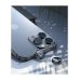  Tempered Glass Πίσω Κάμερας Hofi Pro+ Camera Camring Cover για το iPhone 14/15 & 14 Plus/15 Plus - Black