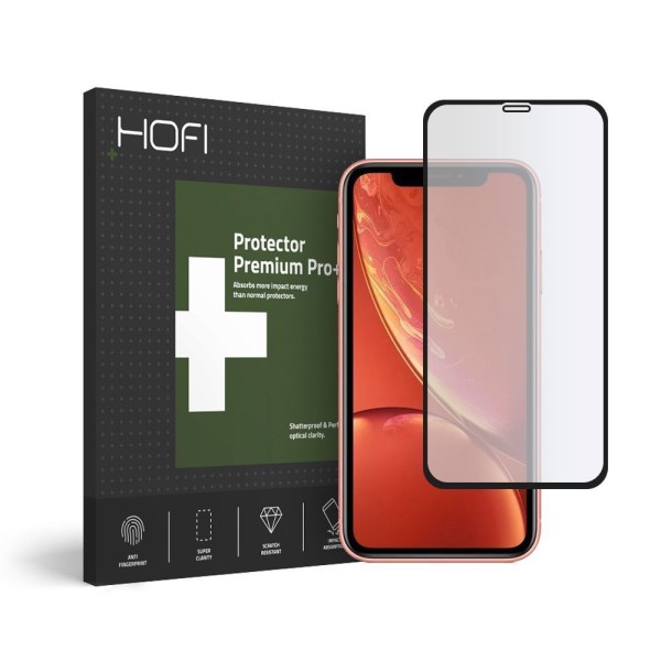 Tempered Glass Hybrid Hofi Ultraflex Full Cover n” Full Glue για Apple iPhone 13 Pro Max/ 14 Plus - Black