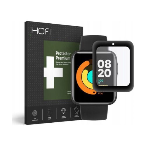 Tempered Glass Hybrid Hofi Full Cover n” Full Glue για Xiaomi Mi Watch Lite - Black