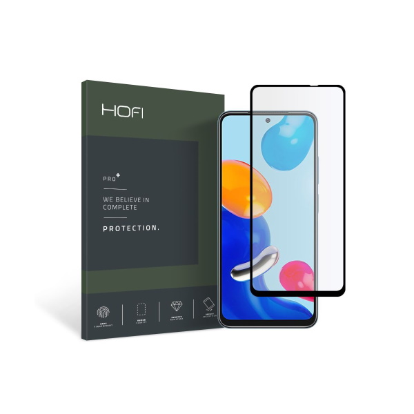 Tempered Glass Hofi Pro+ Full Cover n' Full Glue για Xiaomi Redmi Note 11/ Note 11S - Black