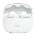 Ασύρματα Ακουστικά JBL Tune Beam Pure Bass Zero Noise - White