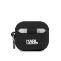 Θήκη Σιλικόνης Karl Lagerfeld 21 Rue ST-Guillaume για Apple AirPods 3 - Black