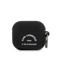 Θήκη Σιλικόνης Karl Lagerfeld 21 Rue ST-Guillaume για Apple AirPods 3 - Black