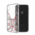 Σκληρή Θήκη Kavaro Phoenix με Κρύσταλλα Swarovski για Apple iPhone XS/iPhone X - Silver
