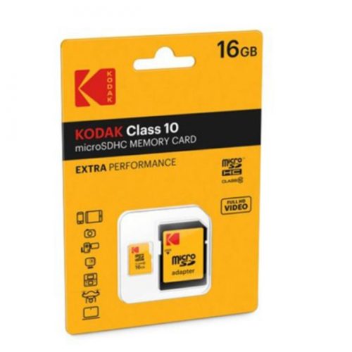 Kodak Class 10 microSDHC Memory Card Premium Performance 16GB