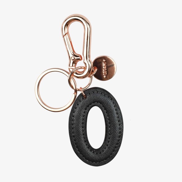 Μπρελόκ με Μονόγραμμα Legami Key Ring - O - Black
