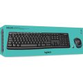 Ασύρματο Σετ Πληκτρολόγιο & Ποντίκι Logitech Wireless Combo MK270 (Ελληνικό) - Black 
