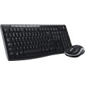 Ασύρματο Σετ Πληκτρολόγιο & Ποντίκι Logitech Wireless Combo MK270 (Ελληνικό) - Black 