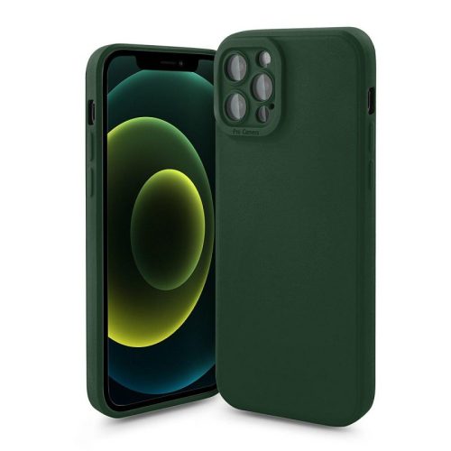 Θήκη Σιλικόνης με Προστασία Κάμερας Magic Eyes για Apple iPhone 14 Plus - Pine Green