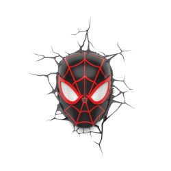 Φωτιστικό Τοίχου 3DLightFX Marvel - Spider Man Miles Morales