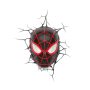 Φωτιστικό Τοίχου 3DLightFX Marvel - Spider Man Miles Morales