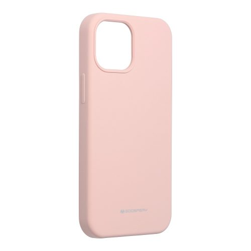 Θήκη Σιλικόνης Mercury  για Apple iPhone 13 Mini - Pink Sand