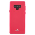 Θήκη Σιλικόνης Mercury Glitter Powder για Samsung Galaxy Note 9 - Φούξια