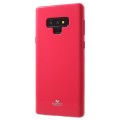 Θήκη Σιλικόνης Mercury Glitter Powder για Samsung Galaxy Note 9 - Φούξια