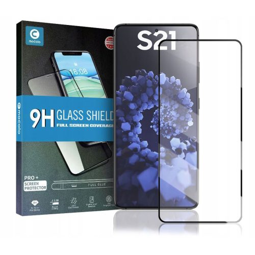 Tempered Glass Mocolo TG+ Full Glue Full Face για Samsung Galaxy S21 - Black