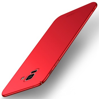 Σκληρή Θήκη Mofi Ultra Thin Matte για Samsung Galaxy A8 2018 - Red