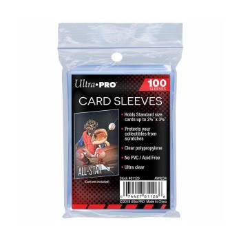Card Sleeves Ultra Pro - Pack of 100